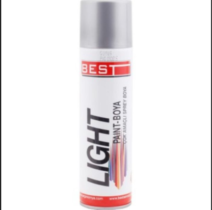 Best Light Sprey Boya 250 ml Gümüş