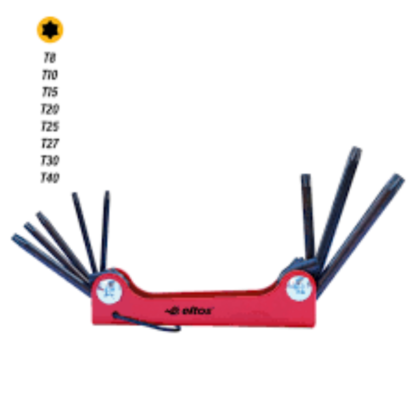 Eltos TORX Çaki Allen Seti 8 Pcs CAT008