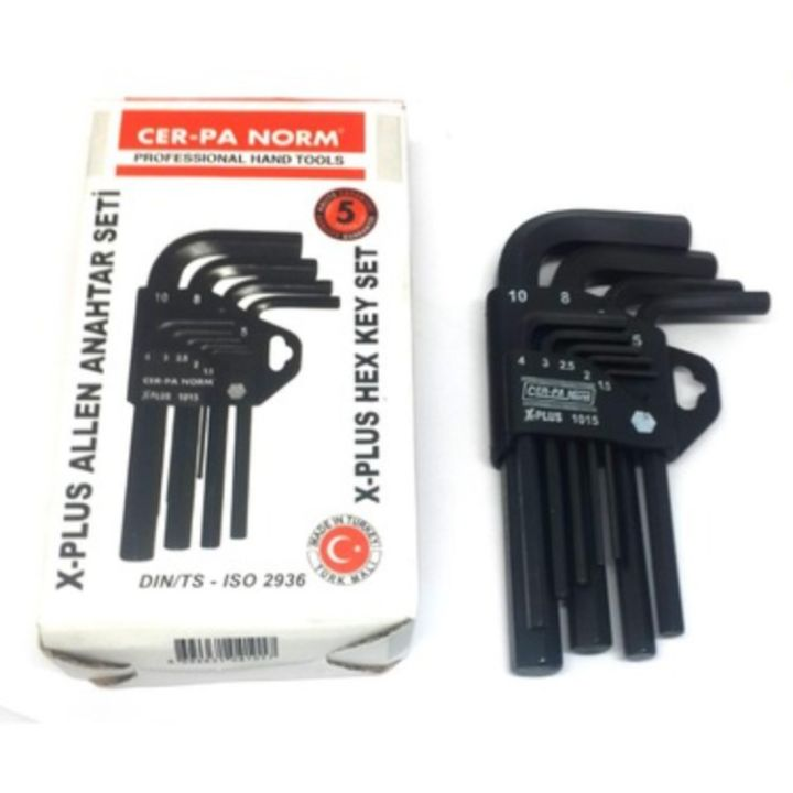 Cerpa x Plus Allen Anahtar Takımı 9 Lu (1015)