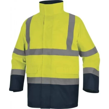 Fosforlu Parka Mont Lüks Sari Xxl