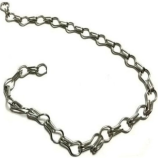 AVİZE(FLORESAN) ZİNCİRİ KROM 1.20 MM 100 MT BEYAZ