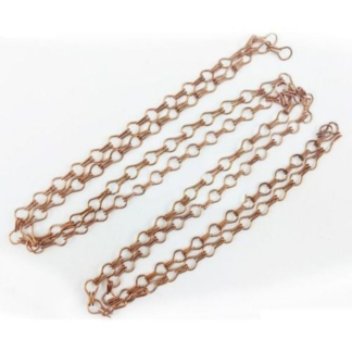 AVİZE(FLORESAN) ZİNCİRİ KROM 1.20 MM 100 MT SARI