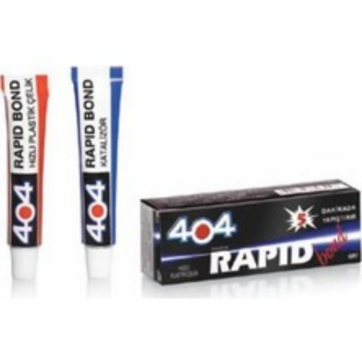 404 Epoksi Rapid 5 Dakika Gri 16 gr