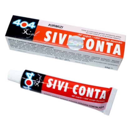 404 Sivi Conta 80 gr Kirmizi