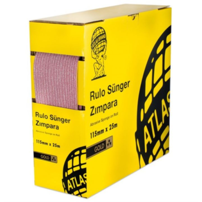 Atlas Rulo Sünger Zimpara Gold 115 MMX25MT 320 Kum