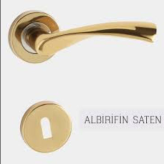 BURGAZ ROZETLİ KAPI KOLU ALBRİFİN SATEN WC 2011R