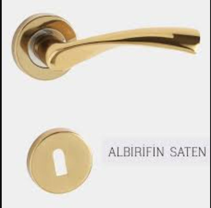 Burgaz Rozetli Kapi Kolu Albrifin Saten Wc 2011R