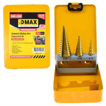 Dmax DMX2291 Kademeli Matkap Ucu Seti