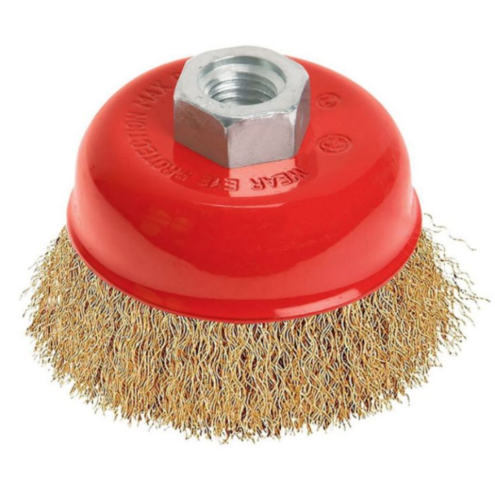 Dmax DMX4038 Saçakli Çanak Firça 100 mm