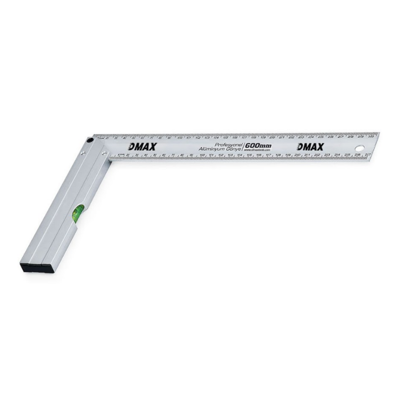 Dmax DMX4558 Alüminyum Marangoz Gönye 30 cm