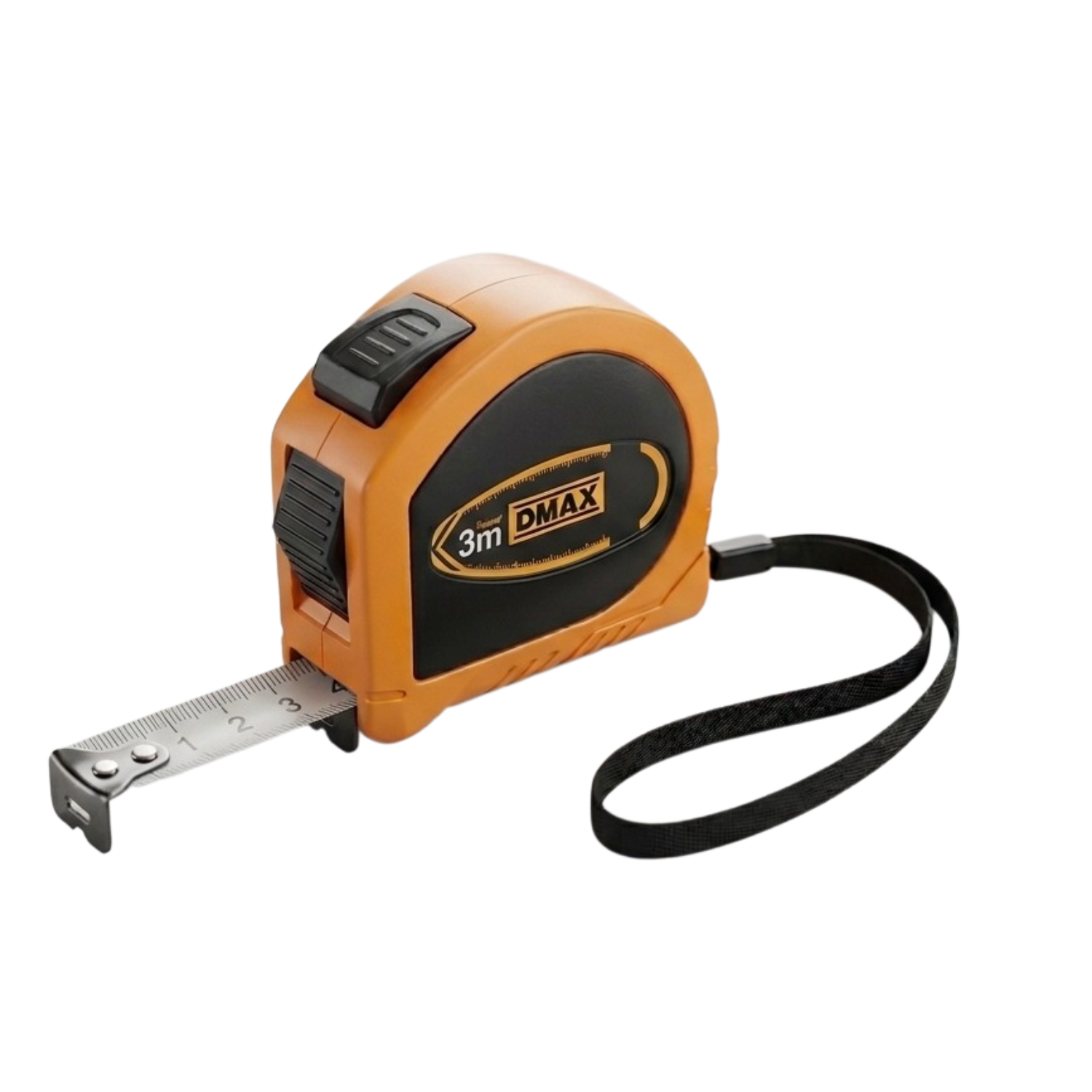 Dmax Profesyonel Stoplu Şerit Metre 3X16MM