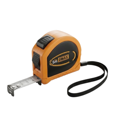 Dmax Profesyonel Stoplu Şerit Metre 5X25MM