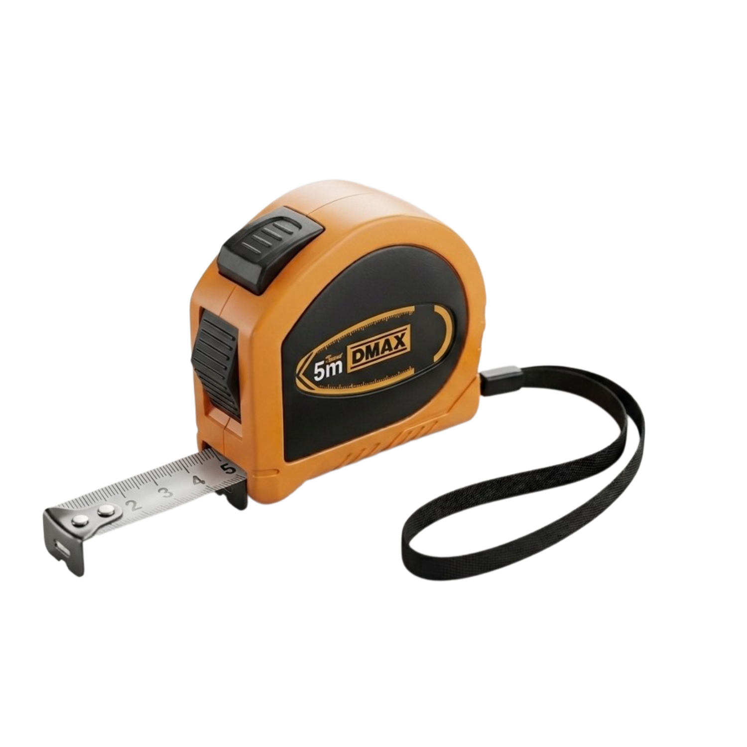 Dmax Profesyonel Stoplu Şerit Metre 5X25MM