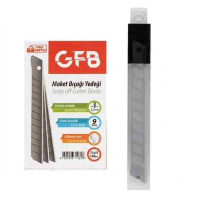 Gfb Maket Biçaği Yedeği Dar 9 mm 0.40 mm