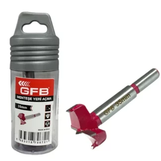 GFB MENTEŞE YERİ AÇMA UCU 35 MM KOD:2307