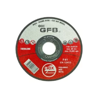 GFB İNOX KESME TAŞI 115X1.0X22.23