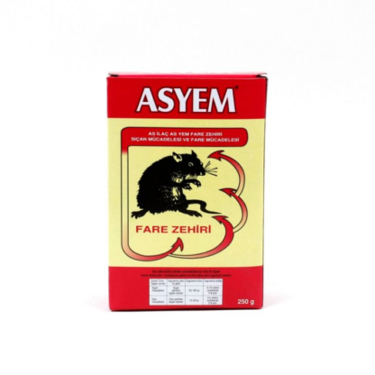 Asyem Buğday Fare Zehiri 250 gr KOD:102