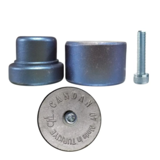 CANDAN PLASTİK BORU PAFTASI 40 MM MAVİ