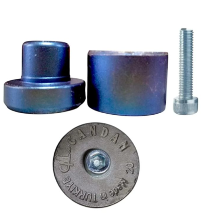 Candan Plastik Boru Paftasi 50 mm Mavi