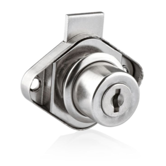 CANEX OVAL TİP ÇEKMECE KİLİDİ NİKEL