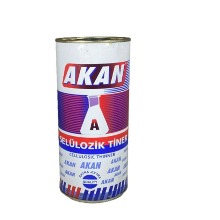 Akan Selülozik Tiner Extra 1/2 390 ml