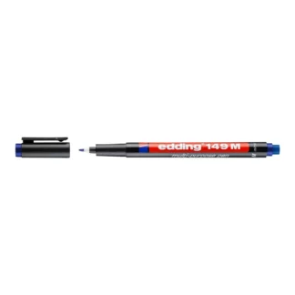 EDDİNG 149 M SİLGİLİ ASETAT KALEMİ MAVİ