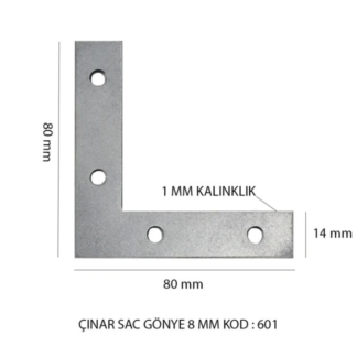 ÇINAR SAC GÖNYE 8 MM KOD:601