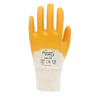 GOLDEN GLOVE TAY-02 NİTRİL ELDİVEN SARI NO:10