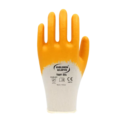 Golden Glove Tay-01 Nitril Eldiven Sari NO:10