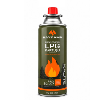 BAYCAMP SİBOPLU GAZ KARTUŞU (TÜP) 227 GR BC-227