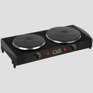 CVS DN 2407 İKİLİ ELEKTRİKLİ OCAK SİYAH 2500 W