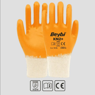 Beybi KN2+ (Plus) Nitril Eldiven Sarı No: 10