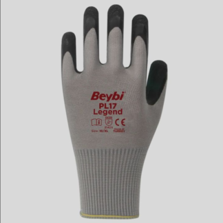 Beybi Pl-17 Flex Lateks Eldiven Siyah NO:9