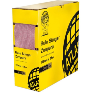 Atlas Rulo Sünger Zımpara Gold 115 MMX25MT 240 Kum