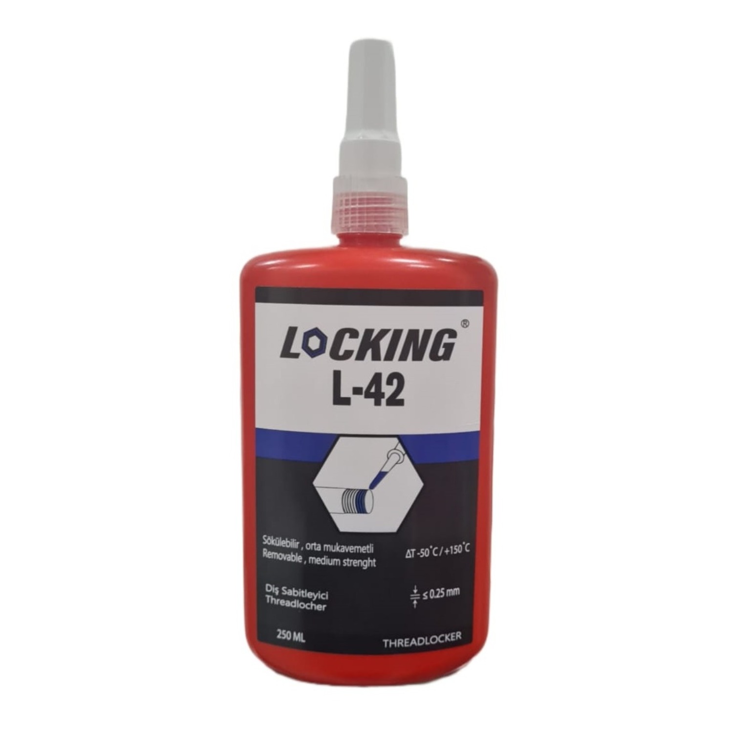 Locking L42 Orta Kuvvet Civata Sabitleyici 250 ml