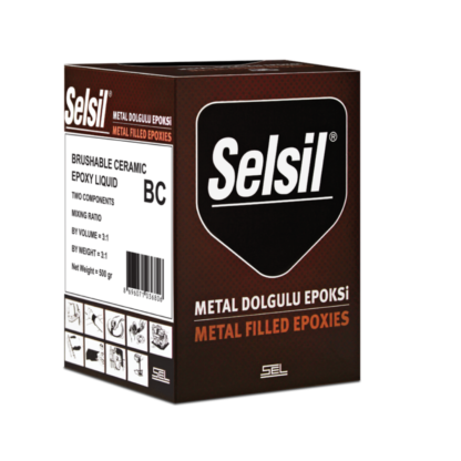 Selsil Seramik Epoxy Liquid Yapiştirici 500 gr Bc
