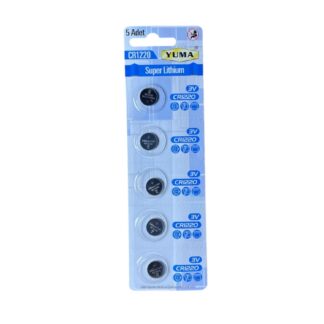 YUMA DÜĞME PİL 3V CR1220/YM-91220 LİTYUM