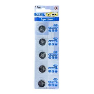 YUMA DÜĞME PİL 3V CR1632/YM-91632 LİTYUM