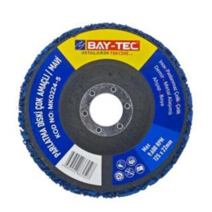 125 mm Mavi Çok Amaçli Parlatma Diski 0224-5 Baytec