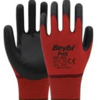 NO:10 ZEBRA ELDİVEN PN3 KIRMIZI-SİYAH BEYBİ