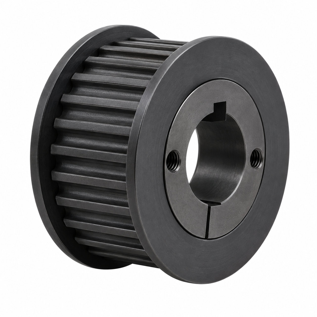 22 Diş 8M 30 mm Flanşlı Burçlu Triger Kasnak (1008)