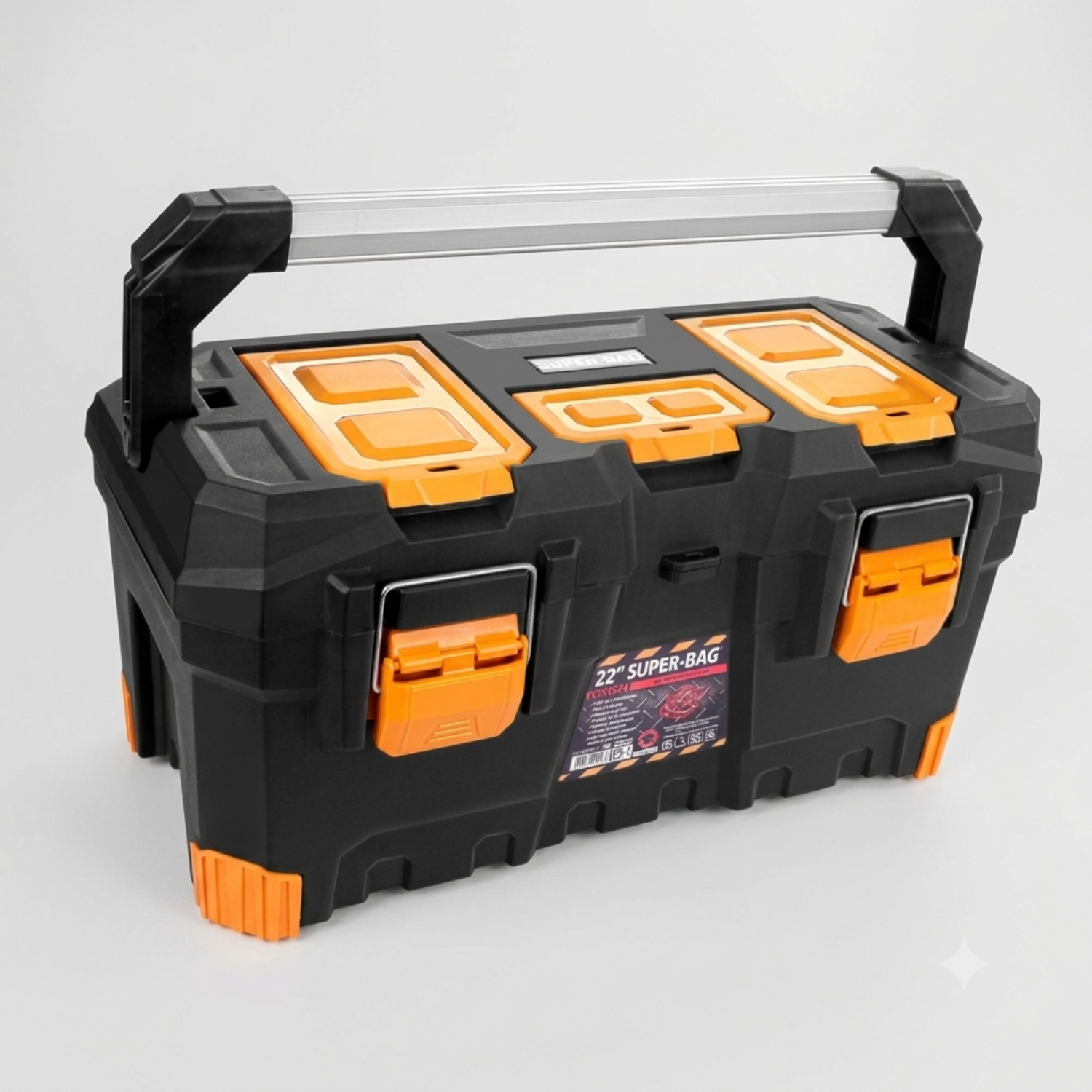 Super Bag Black Alüminyum Sap Takim Çanta Asr-4051