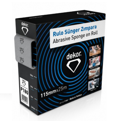 Hassan Rulo Sünger Zimpara 115 MMX25MT 400 Kum