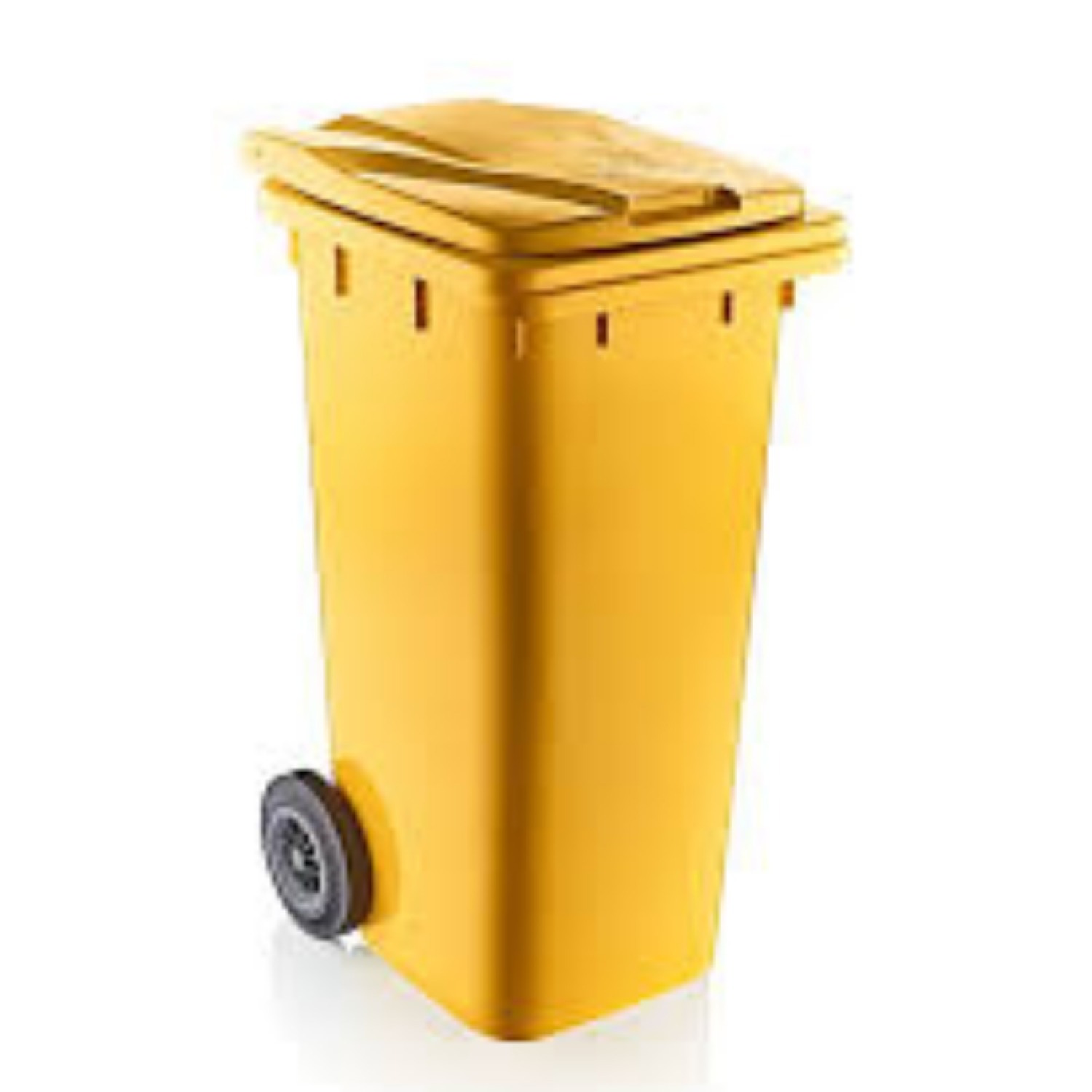 Nossa Plastik Tekerlekli Çöp Kovasi 120 lt Sari