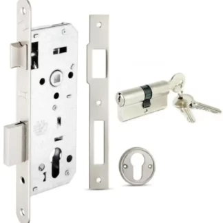 KALE SİLİNDİRLİ DAİRE KİLİDİ 152R/35 MM NİKEL