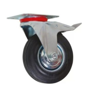 SERVİS TEKERİ FRENLİ DÖNER 125 MM (802 SLP 125F)