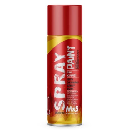 Mxs İsi (Hararet) Boyasi 400 ml Kirmizi