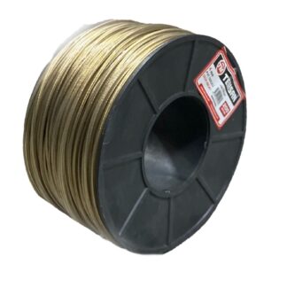 ŞEFFAF İZOLELİ ÇELİK HALAT 10 MM
