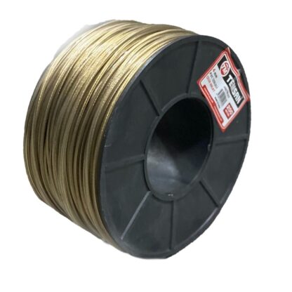 Şeffaf İzoleli Çelik Halat 10 mm