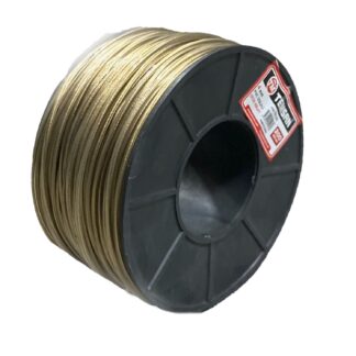 ŞEFFAF İZOLELİ ÇELİK HALAT 3 MM
